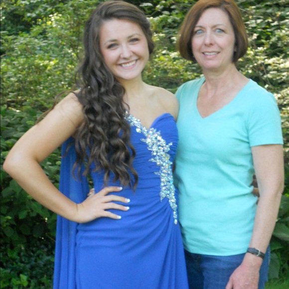 Royal Blue Prom/Formal Dress - Picture 2 of 4